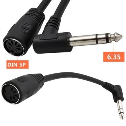 6-35mm-to-midi-5pin-female-cable