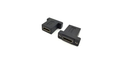 HDMI-8K-Panel-Coupler-with-Screw-Lock-for-Cabinet-Feedthrough