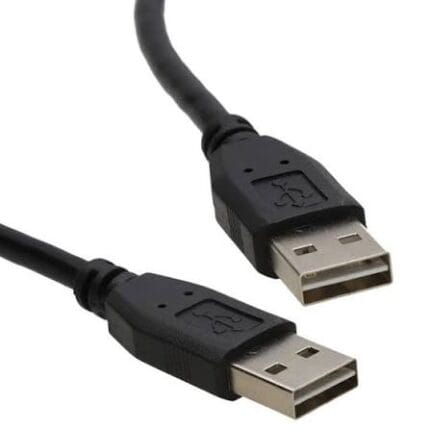 Reversible USB-A to USB-A Cable