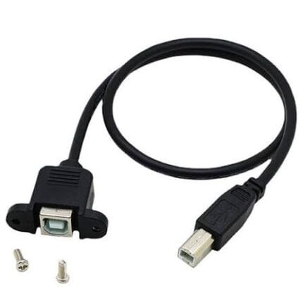 usb-2-0-type-b-screw-lock-panel-mount-extension-cable