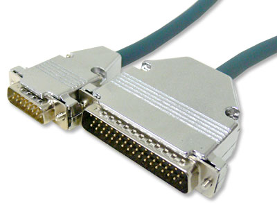 d-sub-db50-to-db25-dte-cable connector detail