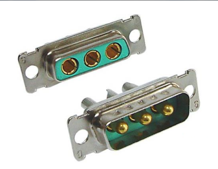 d-sub-mixed-contact-combo-cable connector detail