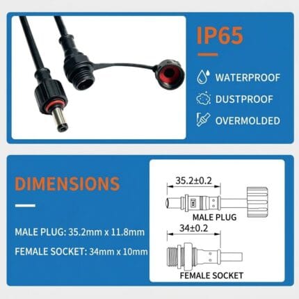 dc-waterproof-push-pull-quick-lock-cable