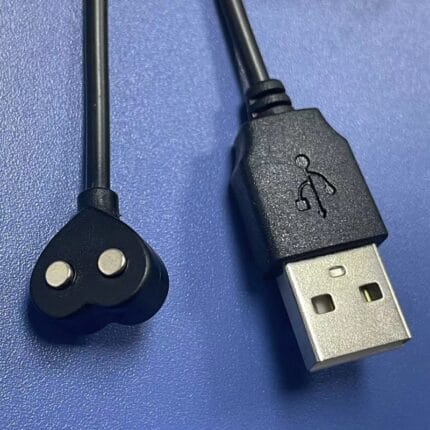 magnetic-charging-cable-2pin-heart connector detail