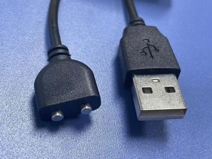 magnetic-charging-cable-2pin-square connector detail