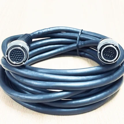 motoman-robot-teach-pendant-cable-dx100 connector detail
