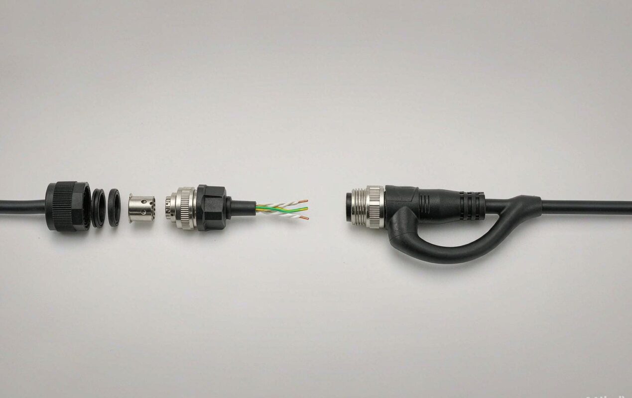 field wireable connector vs molded cable assembly