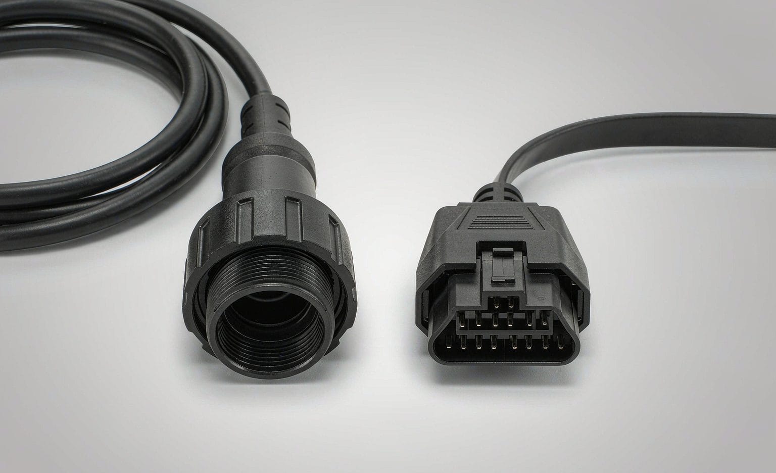 j1939 vs obd2 connector cable selection