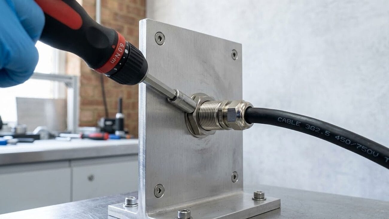waterproof connector torque